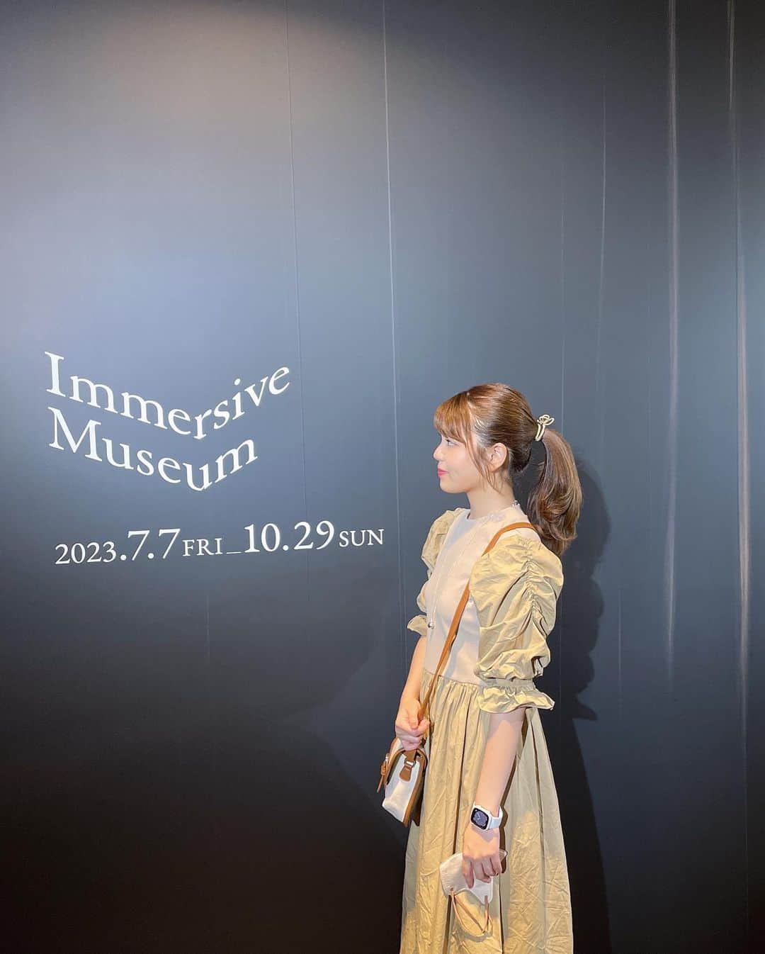 堀優衣さんのインスタグラム写真 - (堀優衣Instagram)「#immersivemuseum」10月4日 19時10分 - yuiyui_1012