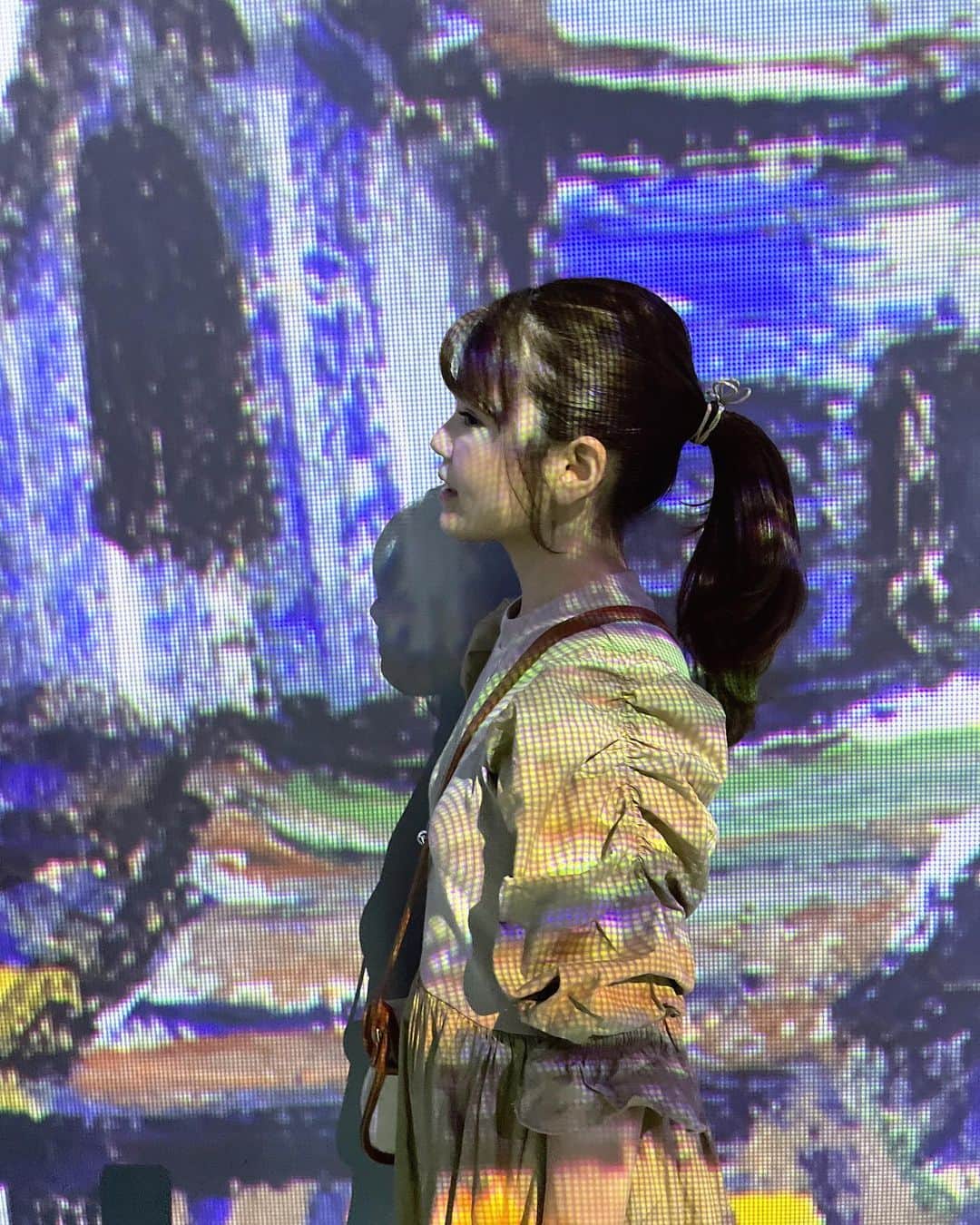 堀優衣のインスタグラム：「#immersivemuseum」