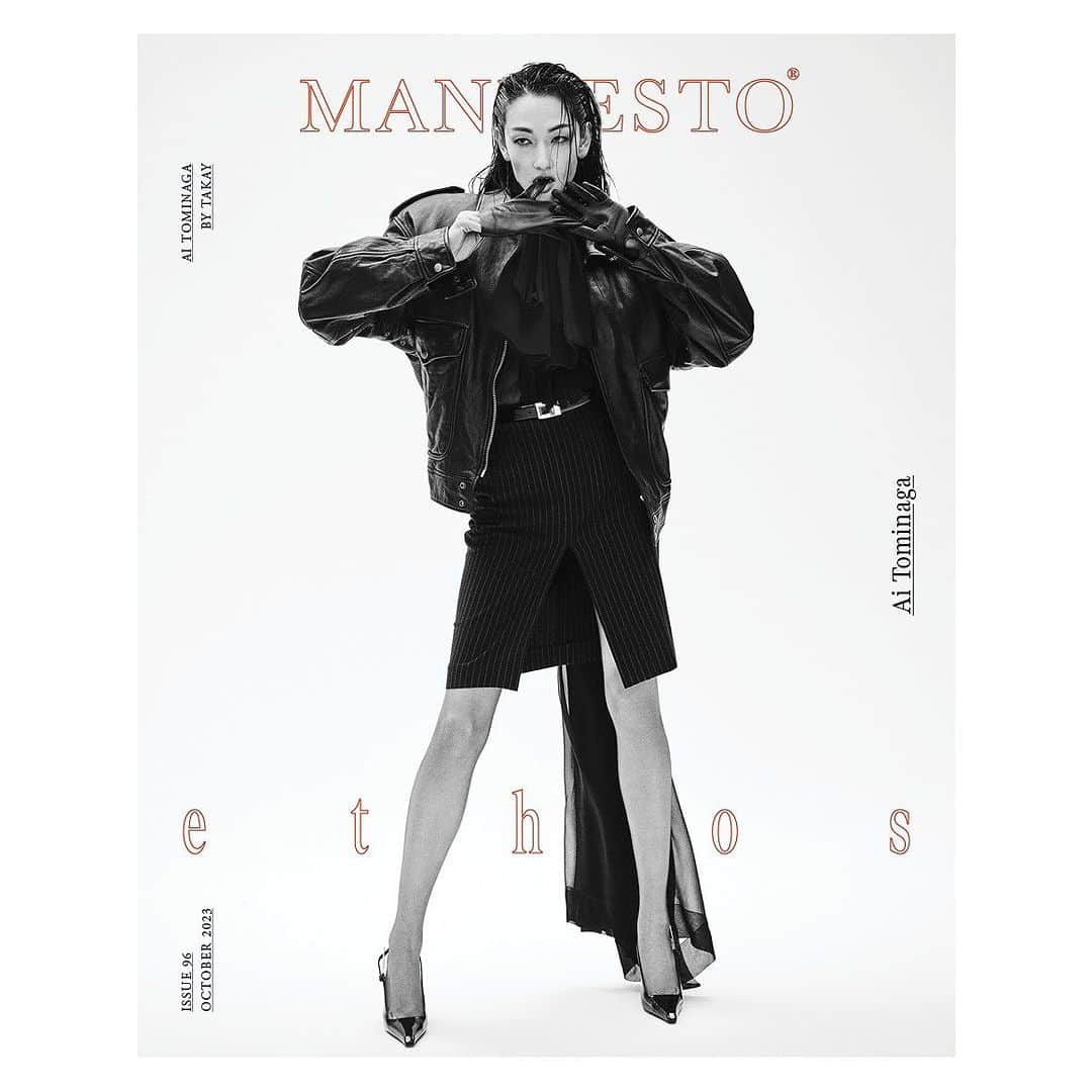 のインスタグラム：「⁡ New work for @manifestomedia Cover & Cover story October issue  ⁡ Fashion director : @yeejonathan Photographer : @takayofficial Stylist :  @yoshi_miyamasu Hair : @hayatemaeda Make : @yuka_washizu Casting director :  @shimana_casting ⁡」