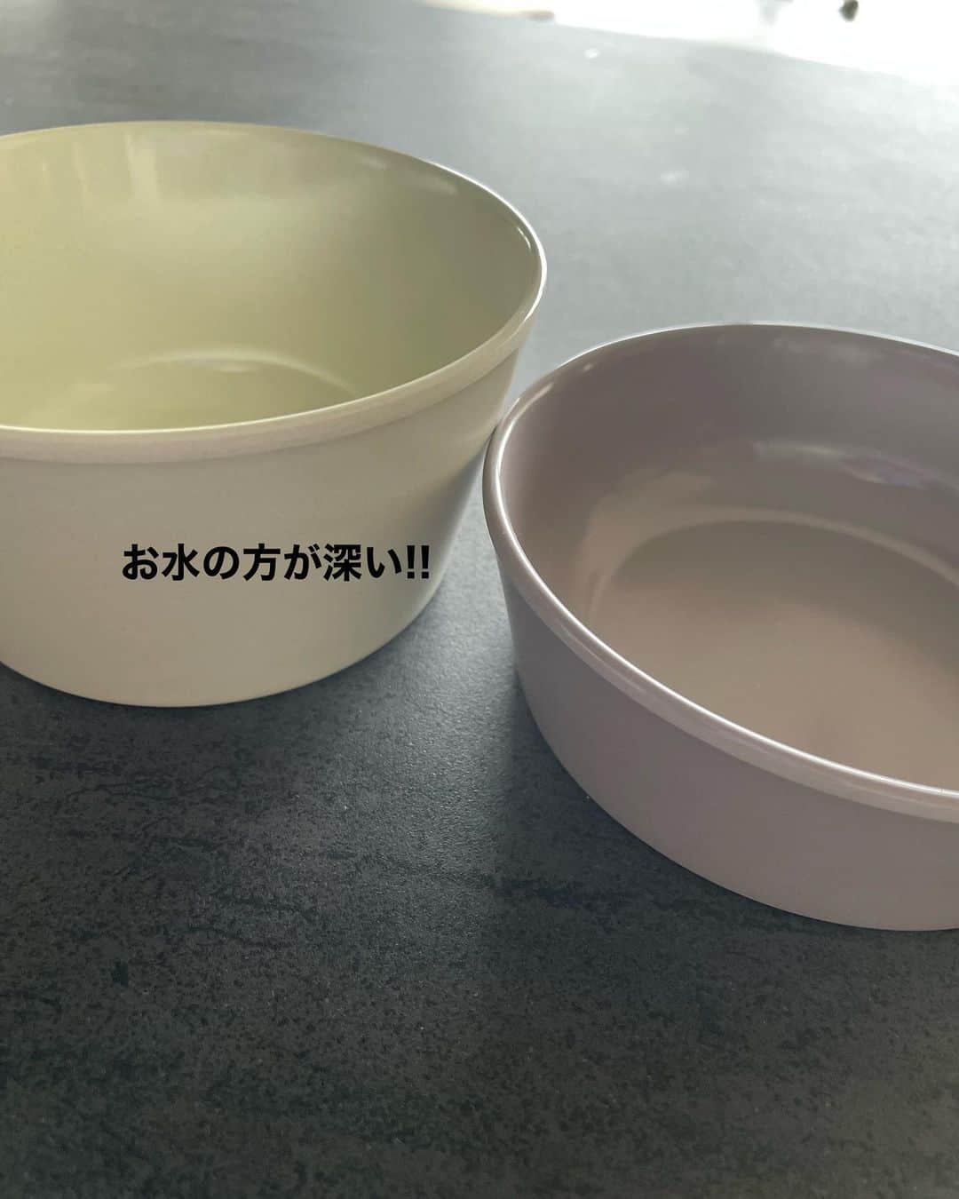上田麻希子さんのインスタグラム写真 - (上田麻希子Instagram)「. . #uedmkkペット ⁡ 「久しぶりにアップデイトしたもの」 ⁡ 今まで陶器のタイプをつかっていて 可愛いし高さもちょうどよく お気に入りだったのですが 1つ難点、洗うのが大変ということ。 ⁡ その問題をクリアしてくれたのが こちら！！  @ideaco_design  ⁡ 食器とベースがセパレートになっているので土台はそのまま、食器だけ洗えばOK!! ⁡ ララはチワワ、体重3.2kg位かな。 チワワのサイズ感としてご参考に うちはハイタイプにしています。 ⁡ 土台が低すぎるとうちの子は食べにくそうなのでいつも高さがあるものを選んでいます。 ⁡ 手前が傾いているので 食べやすそう♡  土台は見た目より適度に重さがあるので動くことなく安定しています。　 ⁡ しかもボウルの素材は50％が竹で出来ており、割れにくく、環境にも安全快適！ お手入れも簡単です。 ⁡ お水はさりげなくラインがあるので目印になって何げに便利♡ ⁡ そろそろ新しくしたいなーって方に おすすめしたいやつ♡ . . #ideaco #PetFeeder #ペットフィーダー #チワワ #チワワ部 #食器 #ペット食器 #ペットのいる生活 #ペットのいる暮らし #パーソナルお片づけアドバイザー #整理収納アドバイザー #日々の暮らし #暮らしを楽しむ #マンションライフ #マンション暮らし #子育て #子供と犬の生活 ⁡」10月4日 19時56分 - uedmkk
