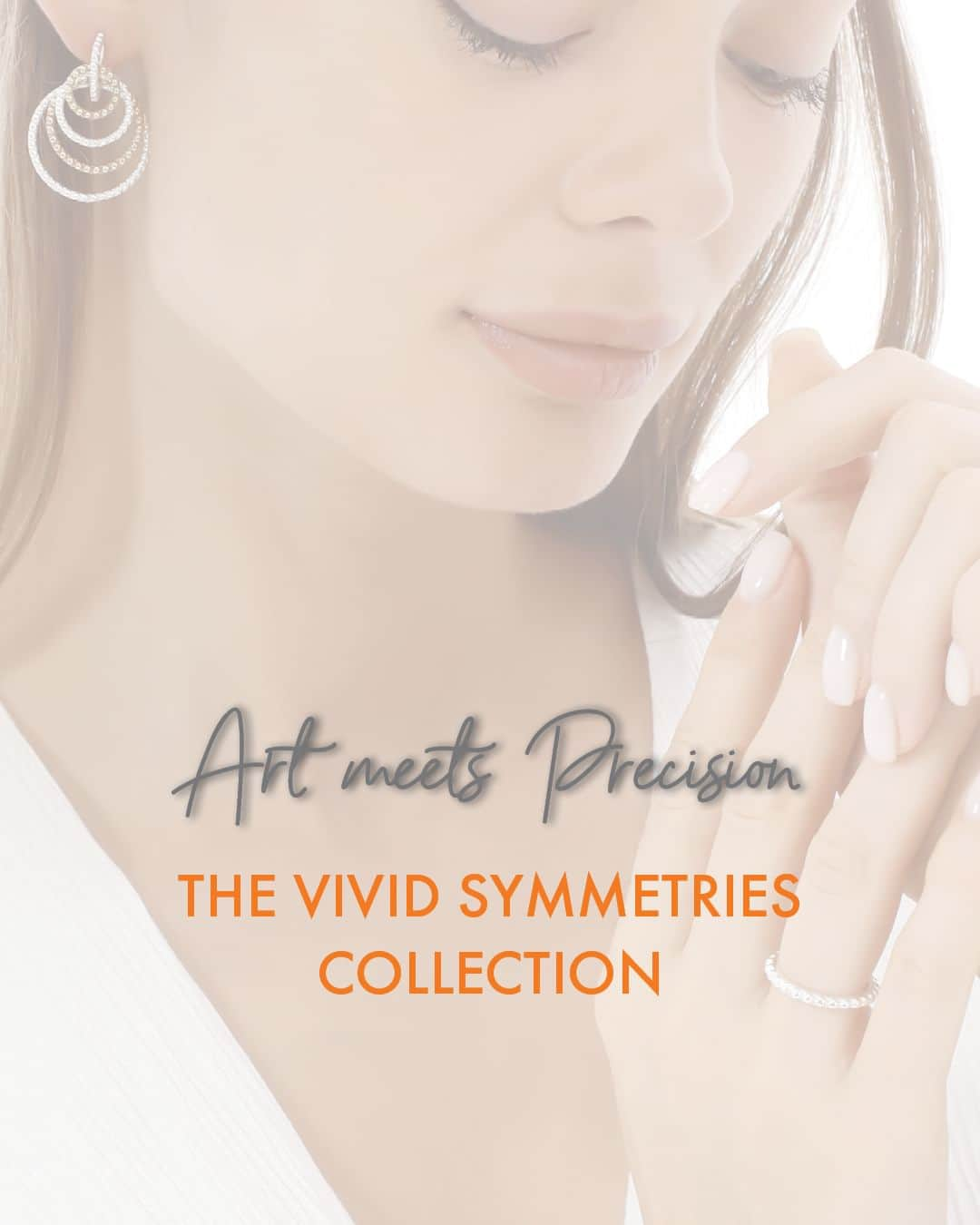 フォリフォリのインスタグラム：「Art meets Precision with the new Vivid Symmetries jewelry collection! Discover it now online.  #follifollie #myfollifollie #earrings #ring #newcollection #2k23 #fashion #style #VividSymmetries #jewelleryofinstagram #jewelleryoftheday #jewellery #jewelry #instajewelry #fashionjewelry」