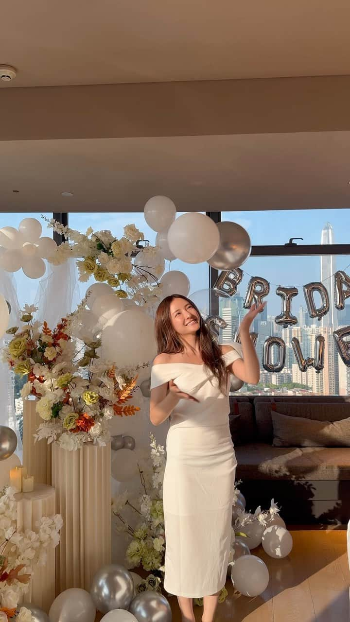 Giann Chanのインスタグラム：「BRIDAL SHOWER 💍 They are not my bridesmaids but definitely the best friends of mine.  #bridalshower #bff」