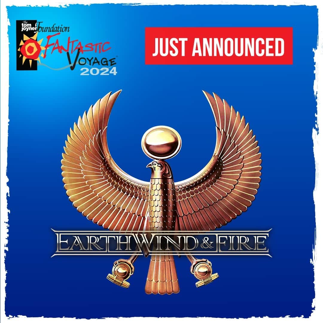 アース・ウィンド・アンド・ファイアーのインスタグラム：「🛳 Join us for an unforgettable #FantasticVoyage24 April 27, 2024 – May 4, 2024 helping Tom Joyner raise funds to support the education of aspiring students at Historically Black Colleges and Universities.  ➡️ FantasticVoyage2024.com #FV2024 #TomJoyner #HBCUs #PartyWithAPurpose」