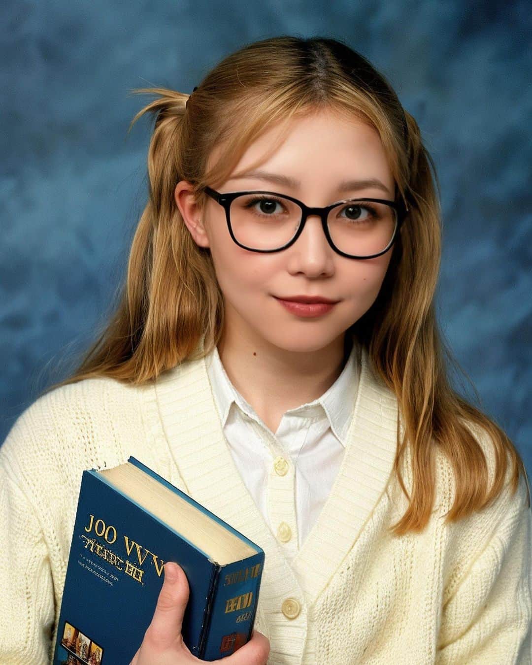 おりはらまよのインスタグラム：「. ティーンエイジャー大好物なので課金しちゃったYearbook🎓📖  普通に私のやつもいるし違う世界線の私もいるしで超面白い。  みんなはどの私が好き？♡  #yearbook #イヤーブック」