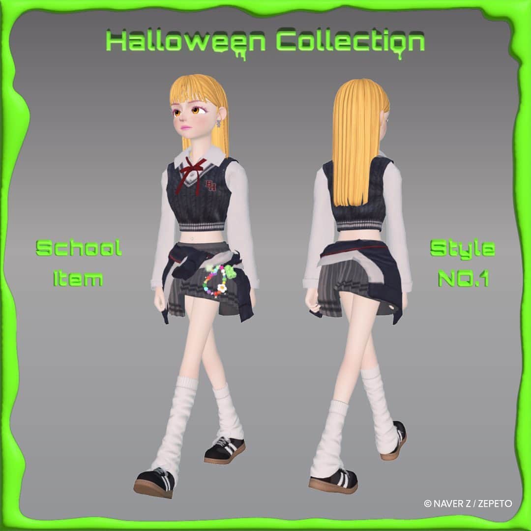 ビームスさんのインスタグラム写真 - (ビームスInstagram)「… 『ZEPETO』にビームスのアバター用ファッションアイテムコレクション第2弾が登場！ 10月5日（木）より『ZEPETO』アプリ内で販売スタート！  @zepeto.official @pallettownstudio  アジア最大規模のアバターベースのソーシャルプラットフォーム『ZEPETO（ゼペット）』にて、アプリ内で楽しめるアバター用ファッションアイテムコレクションの第2弾として「Halloween Collection（ハロウィーン コレクション）」が登場！『ZEPETO』の人気クリエイター・SASAKIと〈BEAMS HEART（ビームス ハート）〉がコラボレーションした、“学生服”をモチーフにした「SCHOOL ITEM（スクール  アイテム）」3点と、“ハロウィーン”をテーマにした「SEASON ITEM（シーズン アイテム）」2点の計5点を販売します。  さらに、『ZEPETO』内で利用可能な通貨やビームス ギフトカードが当たる投稿キャンペーンとして、ハロウィーンにちなんだキャンペーンイベント『BEAMS 放課後ハロウィーンパーティー』を10月5日（木）〜10月16日（金）にアプリ内で開催します。  また、『ZEPETO』のビームス公式モデルとして誕生したAM（アム）が、日々の投稿やライブ配信でユーザーとのコミュニケーションを楽しみながら、ビームス公式アカウントを盛り上げます✨  🎃アバター用ファッションアイテムコレクション第2弾「Halloween Collection 」 🗓販売開始｜10月5日（木）11時〜 ※『ZEPETO』アプリ内でお楽しみいただけます。  🎃キャンペーンイベント『BEAMS 放課後ハロウィーンパーティー』 🗓開催日程｜10月5日（木）〜10月16日（月） ※『ZEPETO』アプリ内でお楽しみいただけます。 ※ビームス店舗等でのイベントではございません。  NEWSページはこちら↓ https://www.beams.co.jp/news/3734/ 🔗→@beams_official ストーリーズハイライト”NEWS”より  #ZEPETO #ゼペット #BEAMS #ビームス  #アバター #バーチャル」10月5日 11時00分 - beams_official
