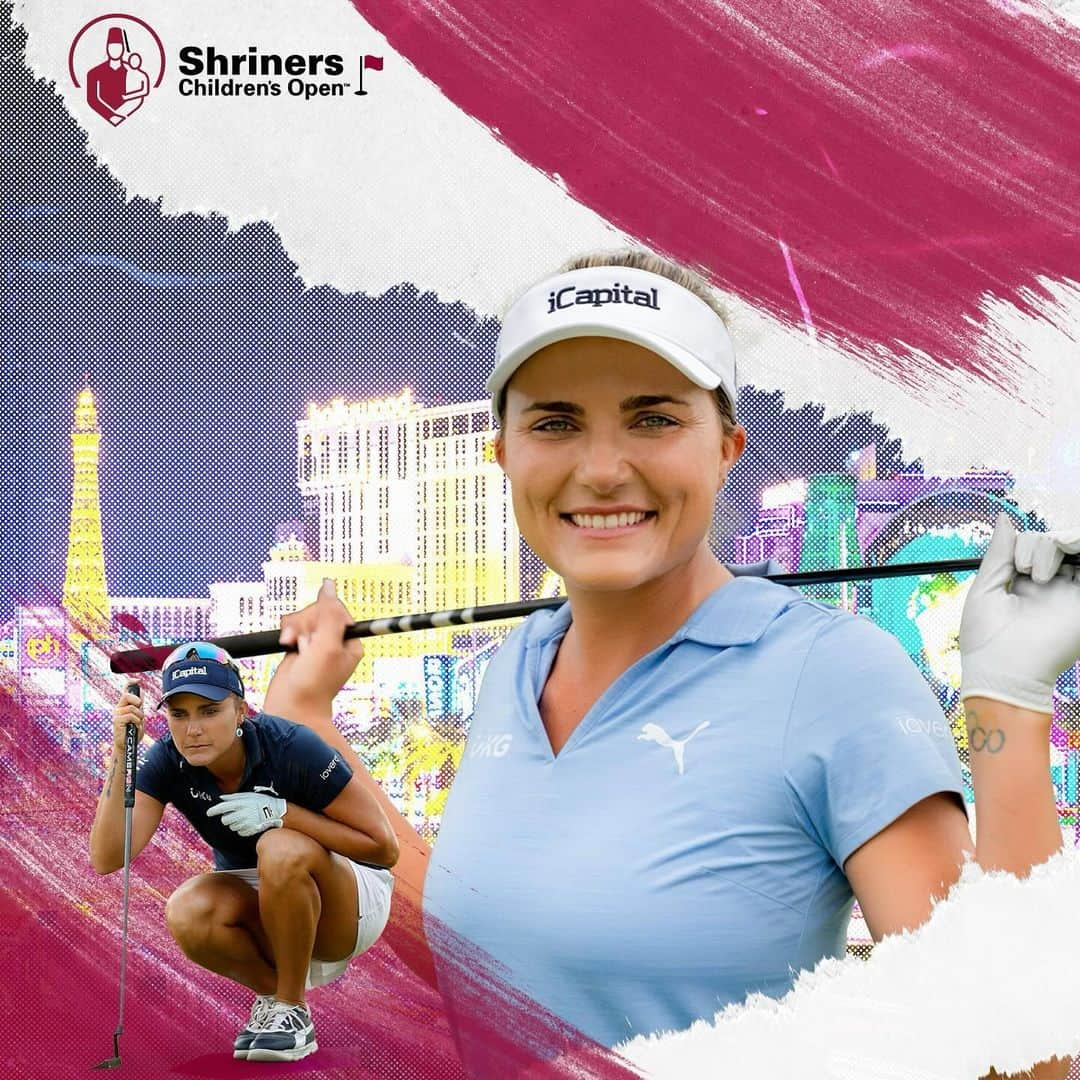 レクシー・トンプソンのインスタグラム：「The Shriners Children’s supports all children, regardless of gender, with disabilities and as we know disability does not discriminate.  I’m hopeful my ability to play with the men next week at The Shriners Children Open sends a great message to the young women that you can chase your dreams regardless of how difficult they may seem. I cannot wait to come to the city of Las Vegas and I’m so grateful to the Shriners for this opportunity to spend the week alongside these inspirational children!」