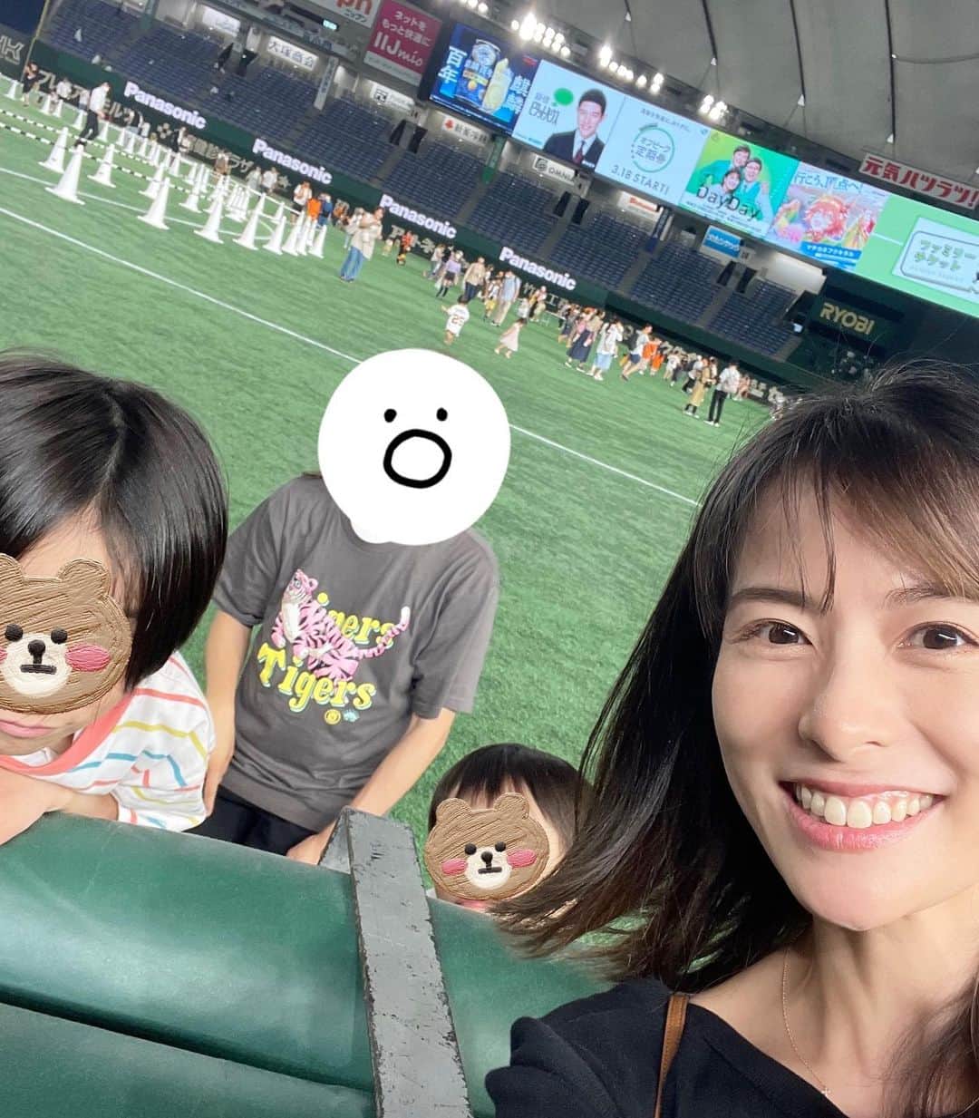 神戸蘭子さんのインスタグラム写真 - (神戸蘭子Instagram)「夏の思い出。 何年かぶりに東京ドームへ⚾️  ここ数年、18時からがママとしての地獄な忙しさなため。 野球は観られなくなりました…  子供達と、阪神ファンな夫が喜んでました。  #ママライフ　#野球観戦　#東京ドーム　#子供とお出かけ　#子供って走るよね  #男の子ママ　#また来年 #思い出グラム」10月5日 16時00分 - ranran0414