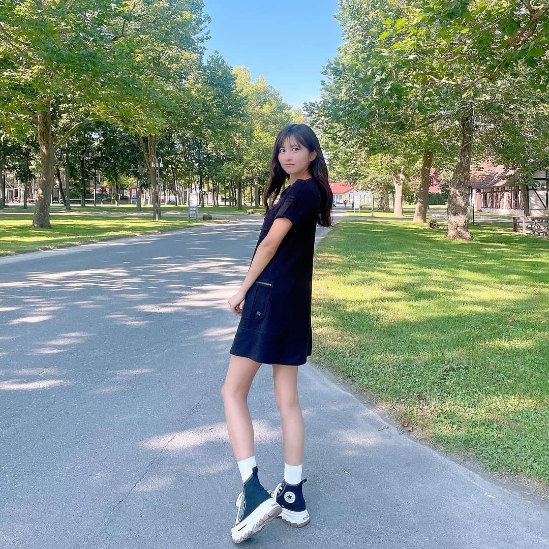金澤有希さんのインスタグラム写真 - (金澤有希Instagram)「北海道すきっ  #北海道 #北海道旅行 #北海道ラブ #苫小牧 #苫小牧市 #とまこまい #ノーザンホースパーク」10月4日 22時33分 - yuuki_kanazawa0501