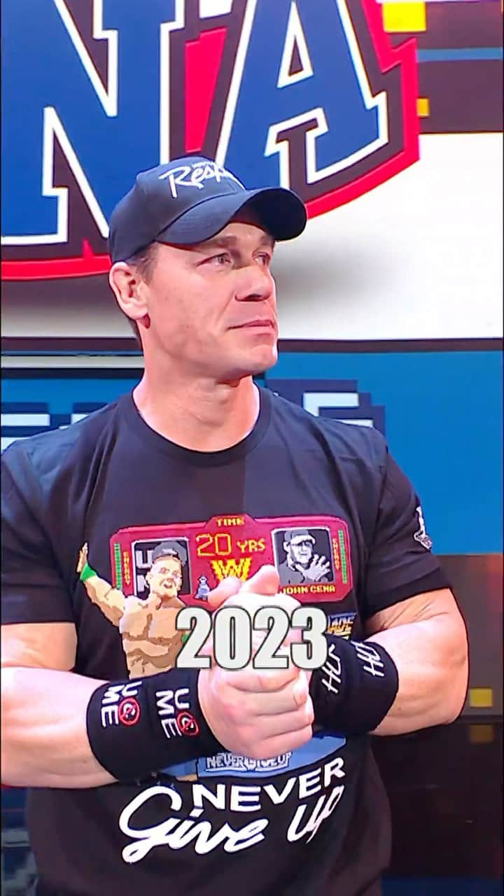 WWEのインスタグラム：「Why they call @johncena The “GOAT” ⬆️⬆️⬆️」
