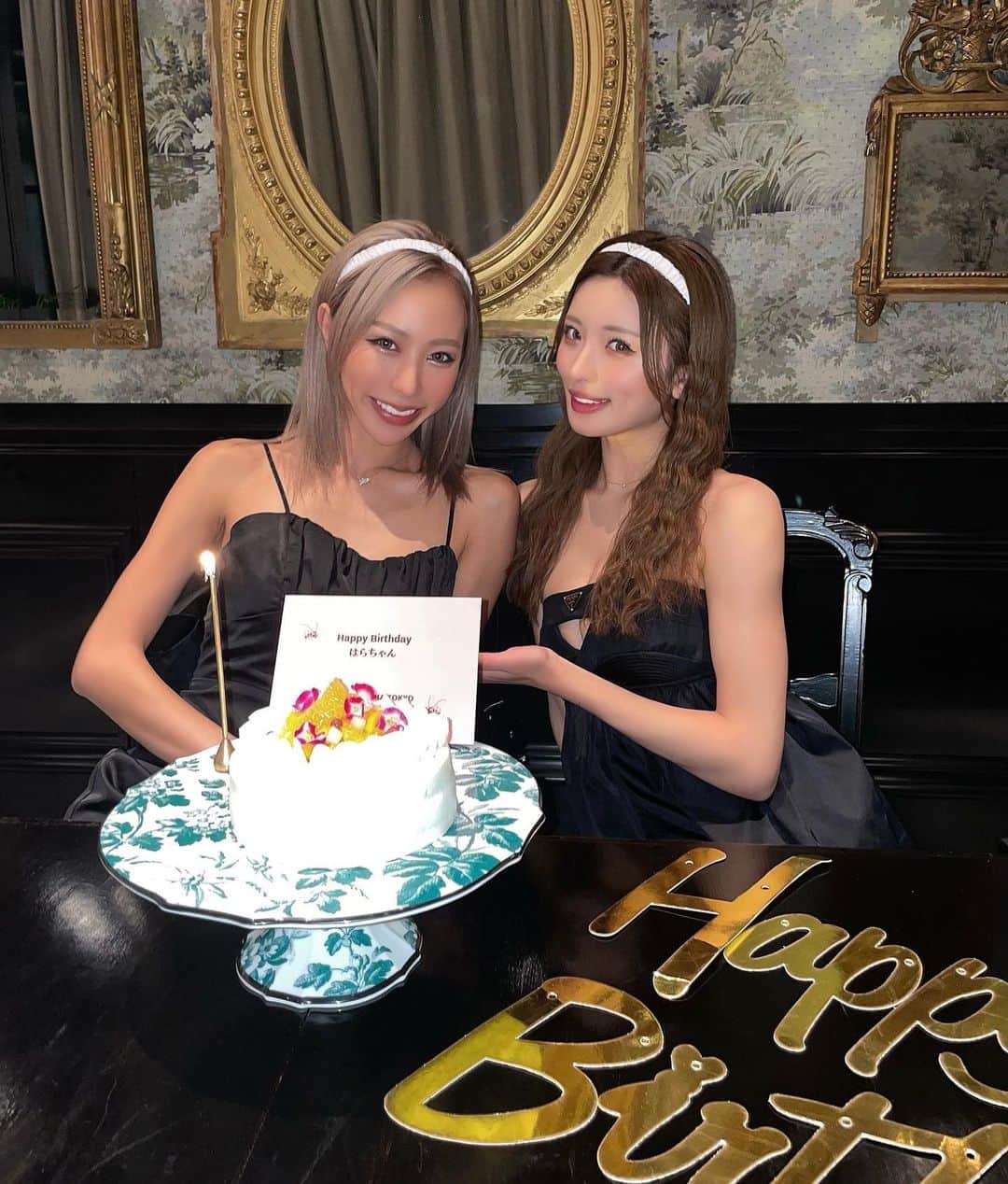 MIYABIのインスタグラム：「この前は相方のbirthdayお祝いしてきたよ🥂🎂✨  改めてお誕生日おめでとっ💛🥜  同期の存在ってとっても大きくて 大切🫶  心優しくて、人想いな @cjd_harachan 大好きよぉ💕  これからもたくさん笑ってたくさん思い出作ろうねぇ👶🏼  #cyberjapandancers  #サイバージャパンダンサーズ  #ミヤビーム  #gucci」