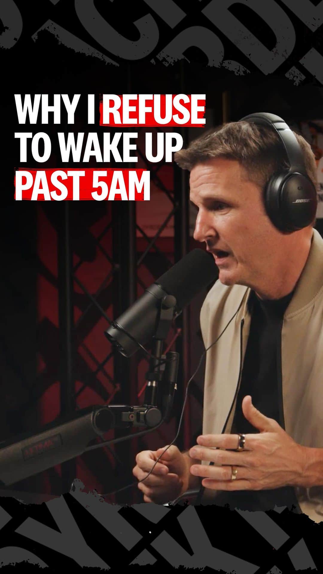 ロブ・ディアデックのインスタグラム：「I feel anxiety at the thought of waking up past 5AM.   #BuildWithRob Episode 116 out NOW.」