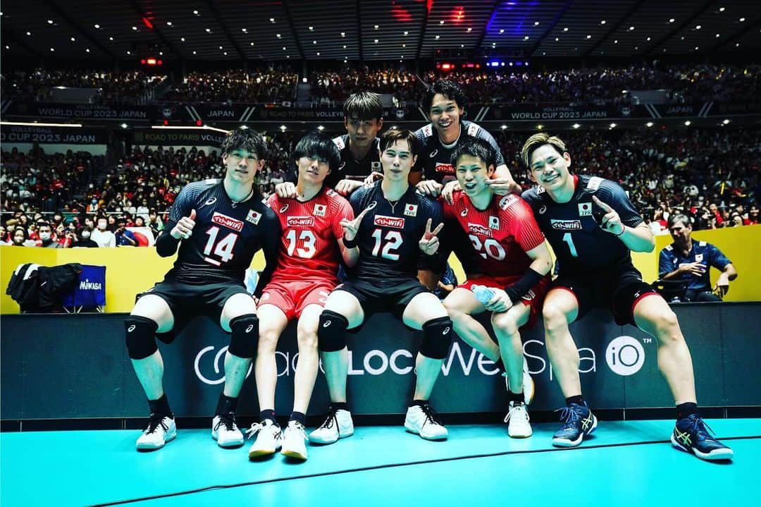 山内晶大さんのインスタグラム写真 - (山内晶大Instagram)「. . . The 2023 FIVB  Olympic Qualification Tournament 🇯🇵 World Cup 2023  🇹🇷🇯🇵 3勝目🤟 . . . #龍神nippon  #Japan  #Turkey  #OQT #worldcup #ワールドカップ」10月4日 23時22分 - akihiroooo1130