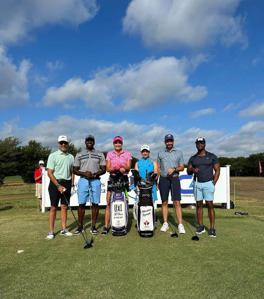 レクシー・トンプソンのインスタグラム：「Pro am for the @ascendantlpga ☺️」