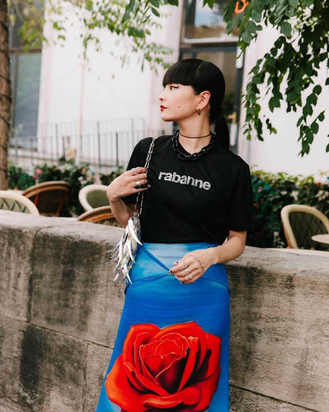 秋元梢さんのインスタグラム写真 - (秋元梢Instagram)「💎 #pfw #rabanne」10月1日 3時08分 - akimoto ...
