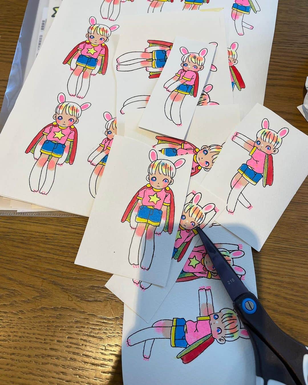 下田ひかりのインスタグラム：「✂️」