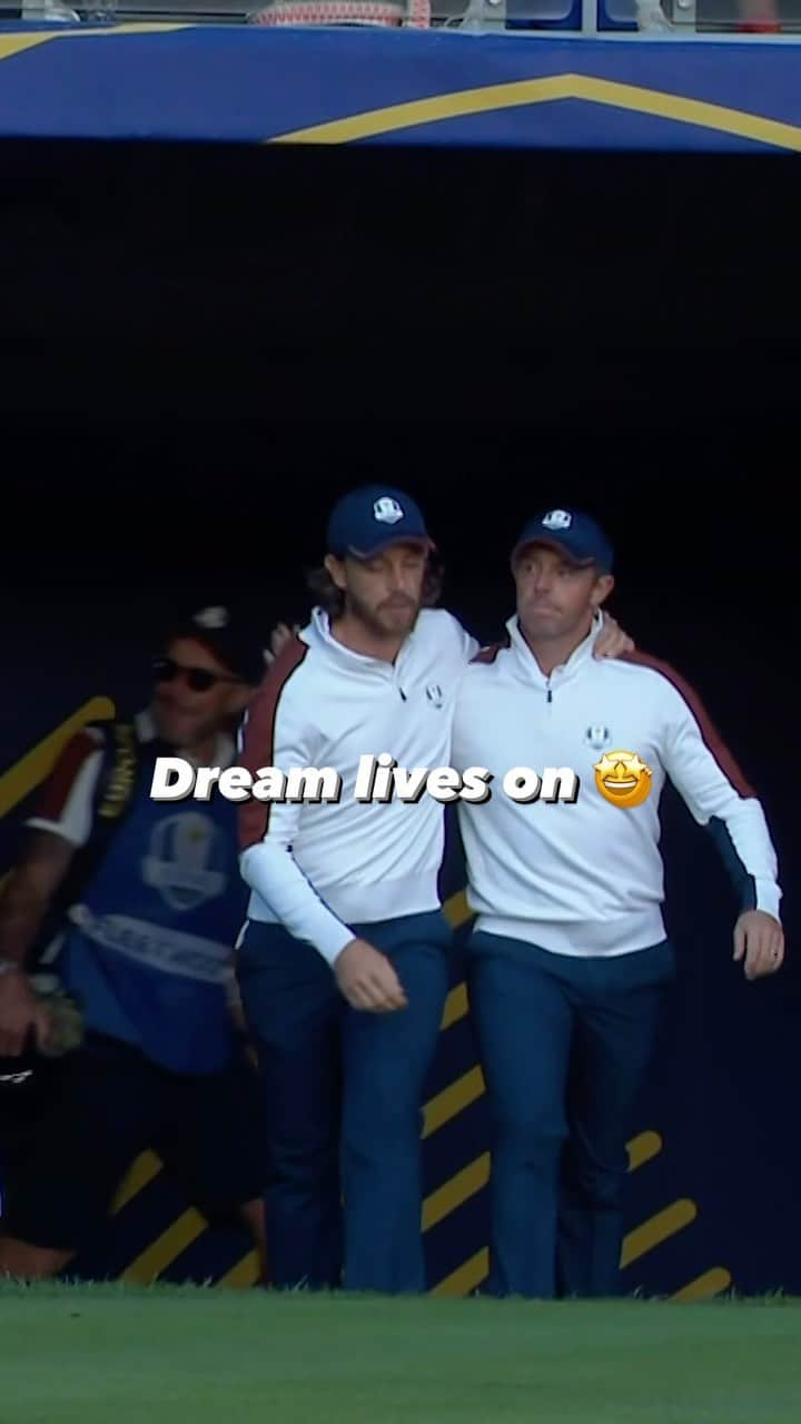 ローリー・マキロイのインスタグラム：「2/2 for Fleetwood Mac ✅ #TeamEurope」