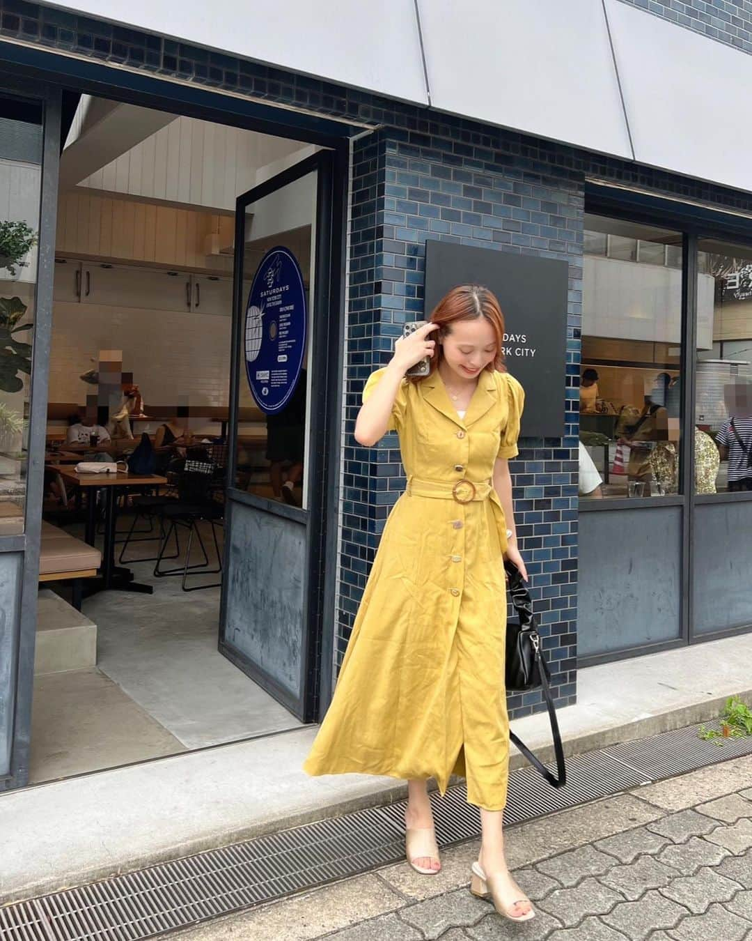 榊本麻衣さんのインスタグラム写真 - (榊本麻衣Instagram)「SATURDAYS NEW YORK CITY 📍大阪府大阪市北区中央区南船場4丁目13-22 𖤐 @saturdaysnyc  𖤐 ⁡ 大阪帰ってた時に行ったカフェ🫖 ⁡ 店内が広々してて のんびり過ごすことができた🥺 ⁡ 心斎橋付近で時間潰す時とか良さそう🌼 ⁡ 今回はドリンクだけにしたよ💛 次はフード食べたい😋🍰 ⁡ ⁡ #心斎橋 #心斎橋カフェ #カフェ #カフェ巡り #大阪カフェ #おしゃれカフェ #美味しい #笑顔  #ランチ #ランチタイム #朝活 #モーニング  #mai___food #ファッション #コーデ #サングラス #カジュアルコーデ #カジュアル #大人カジュアル #きれいめカジュアル #ワンピース #SATURDAYSNEWYORKCITY #カフェ女子 #カフェ好き #カフェコーデ」9月30日 19時54分 - maipipii