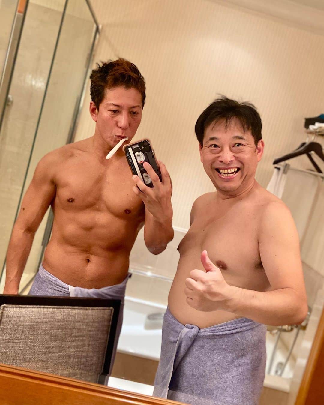 黒田悠斗のインスタグラム：「吉村先輩がいると場が明るくなります」
