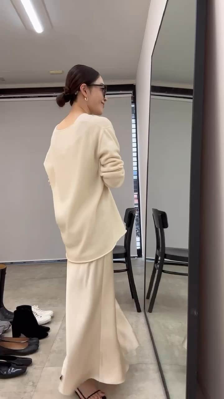yonfa0823のインスタグラム：「大好きなジレで コーデ組んでみました☺️  こちらはデッドストックの生地になってしまったと 連絡を頂きPOPUP用に今年も作りました✨  とってもカッコいいので来週からの大阪POPUPで 是非羽織ってみて下さい😊❤️🩷🤍 . . . . #YONFA#ヨンファ」