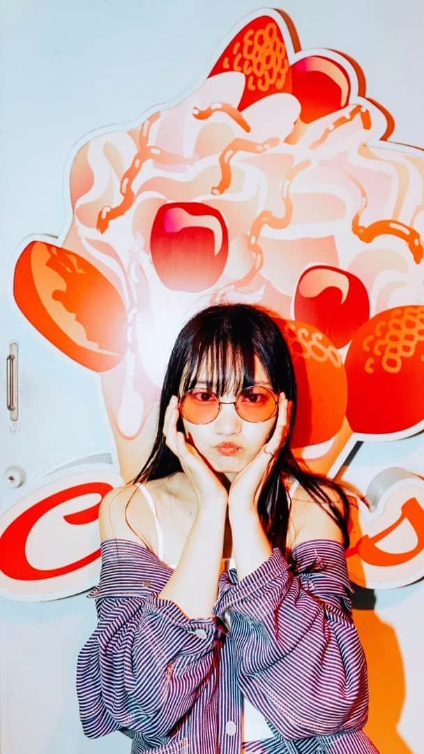 のインスタグラム：「HARAJUKU Night 🌙🍒🌈」