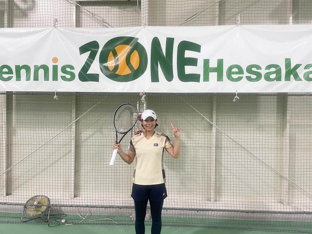 尾崎里紗のインスタグラム：「広島県にあるGolf Tennis ZONE Hesaka様でイベントでした！ たくさん参加して頂き、ありがとうございました(^^) ⁡ 昨日に前日入りして広島2日間、楽しかったです✨ ⁡ ⁡」