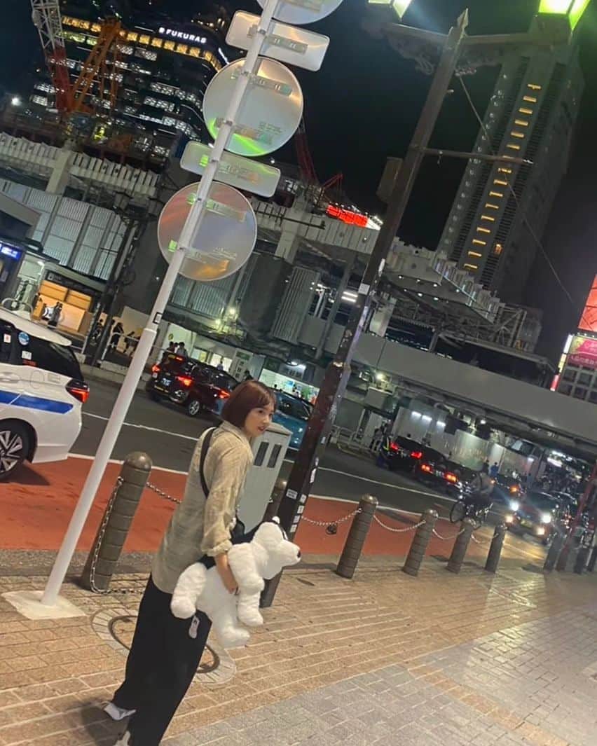 早川真生のインスタグラム：「🐶🐾⁡ ⁡⁡ ⁡夫婦揃って大のUFOキャッチャー好き🫶⁡ ⁡最近は大っきい犬を取って犬欲を満たしてる私たちです(笑)⁡ ⁡⁡ いつの間にか4匹になりました🐩🐕 ͗🐕‍🦺🦮⁡ ⁡⁡ コンプリート目指してるので⁡このシリーズ見かけた方教えてください🙏笑⁡ ⁡⁡⁡ ⁡⁡⁡ ⁡⁡ ⁡ ⁡⁡  #わんちゃん⁡ ⁡ #ぬいぐるみ⁡ ⁡ #UFOキャッチャー ⁡⁡ ⁡」