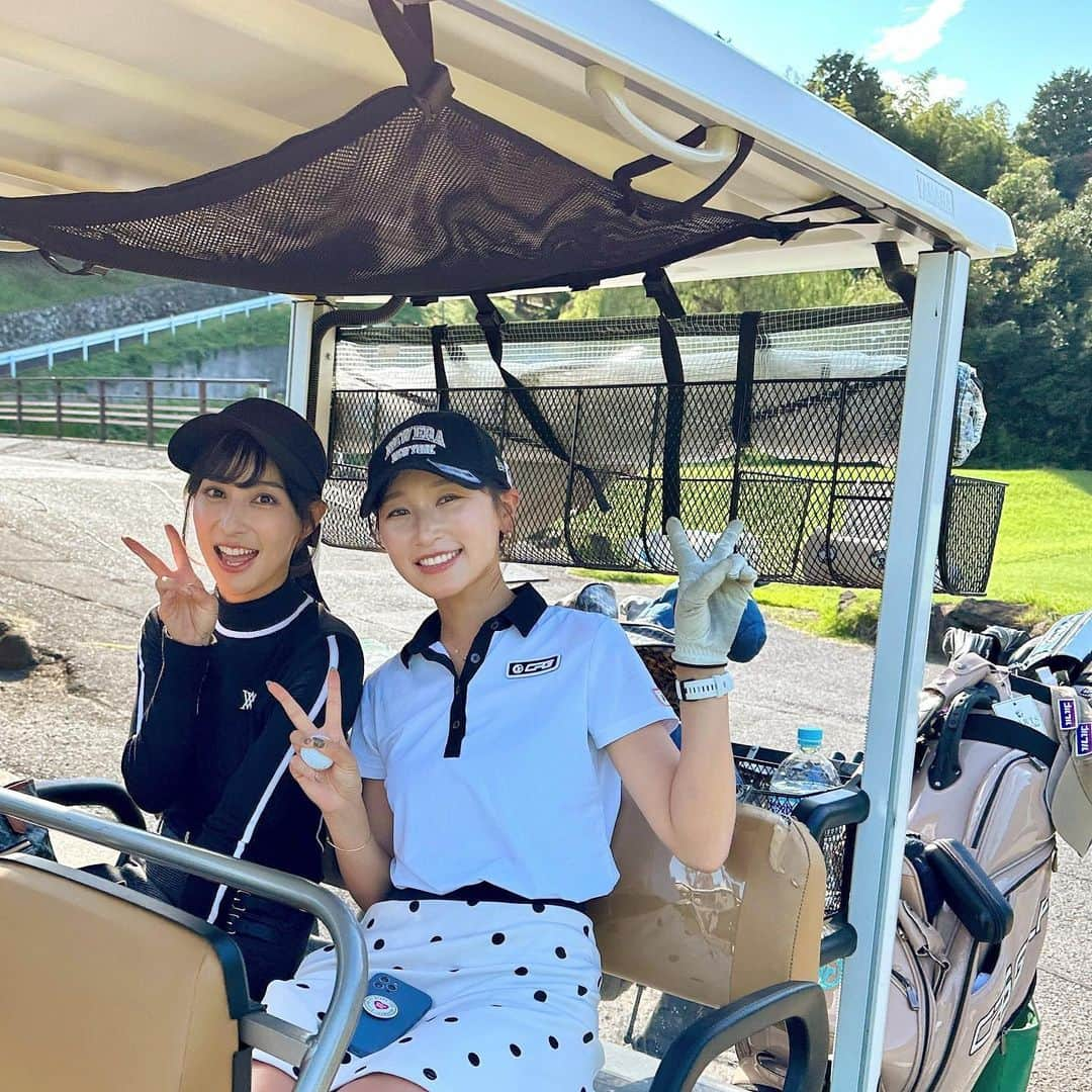 井上莉花さんのインスタグラム写真 - (井上莉花Instagram)「. 先日 @setoharu_golf ちゃんとYoutubeコラボ撮影🩵  可愛すぎだし良い人すぎだしゴルフ上手すぎた🥹 衝撃の結果になってるので公開お楽しみに…！！！」9月30日 21時01分 - 1124rika