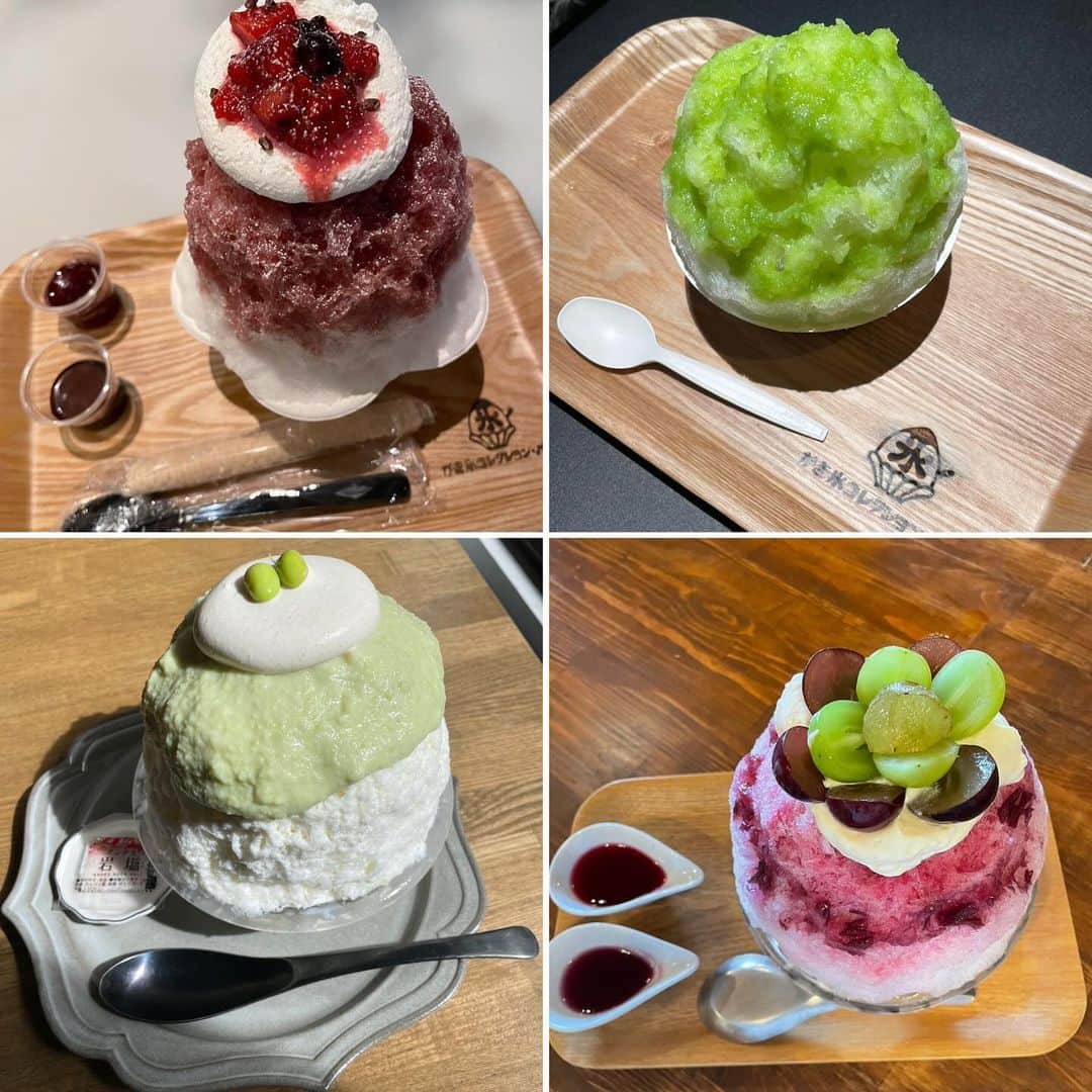 倉野尾成美さんのインスタグラム写真 - (倉野尾成美Instagram)「9月のかき氷まとめ🍧😙✨ タグ付けできるところはしました！ かき氷4枚目右下は阿蘇のお店！「kazaru」って名前のお店で、お蕎麦も美味しかったなぁ…☺️ ずんだのかき氷が大好きなので積極的にずんだを食べた9月でした🫛」9月30日 21時28分 - noochan_1108