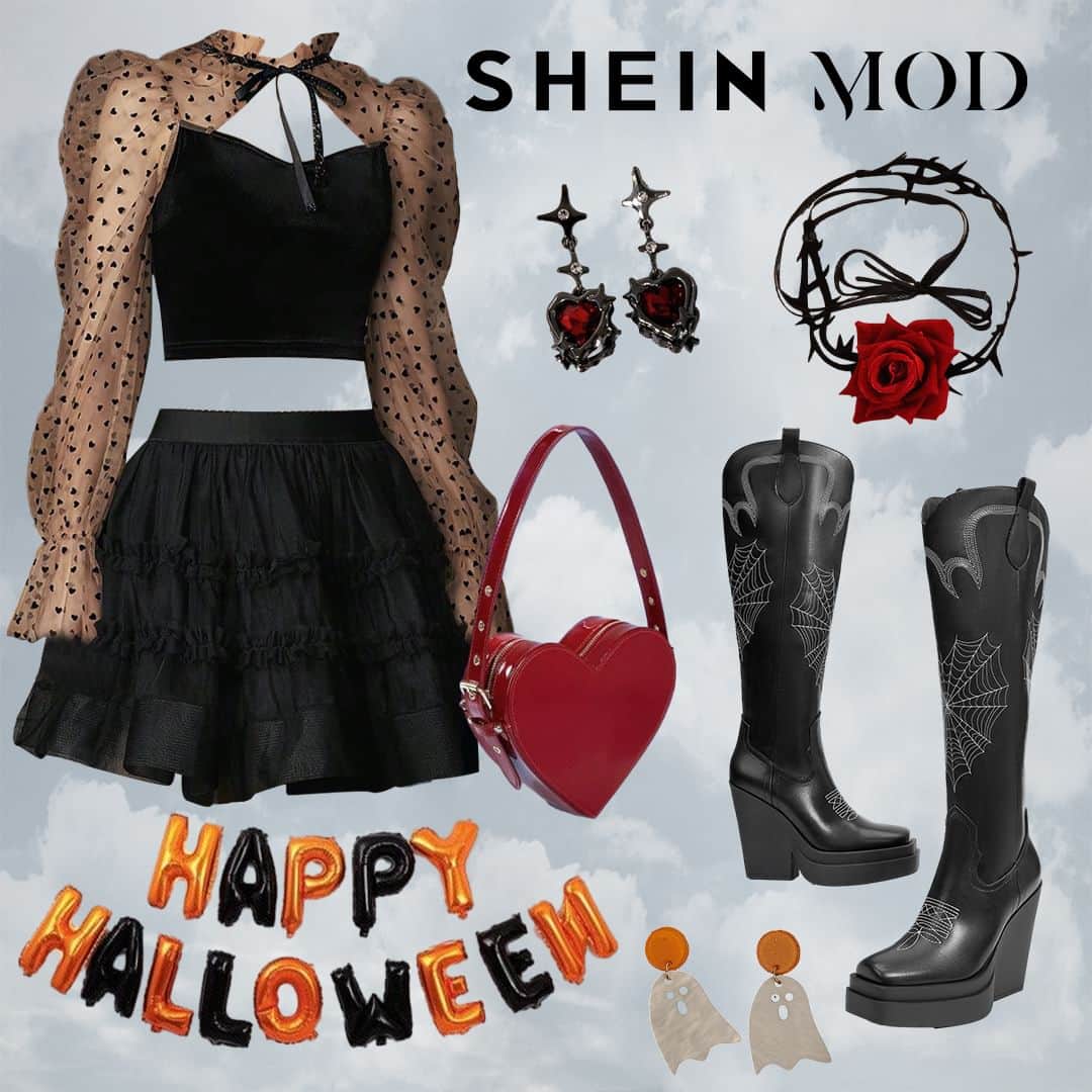 SHEINさんのインスタグラム写真 - (SHEINInstagram)「Trick or treat yourself with our Halloween costumes. Shop looks that kill!🎃👻  🔗:https://shein.shop/rvsm3dx  #SHEINCollections #SHEINhalloween #ForTrendLovers」9月30日 21時30分 - sheinofficial