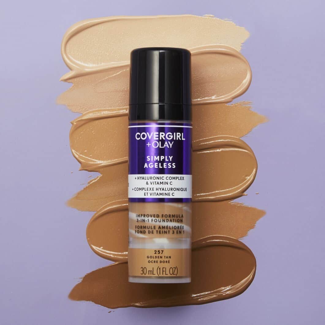 COVERGIRLさんのインスタグラム写真 - (COVERGIRLInstagram)「A moment for Simply Ageless 3-in-1 Foundation 😍 This hydrating formula is packed with skin-loving ingredients to nourish while reducing the appearance of fine lines and wrinkles.   Shop your shade at @walgreens 💜  #EasyBreezyBeautiful #Covergirl」9月30日 22時00分 - covergirl