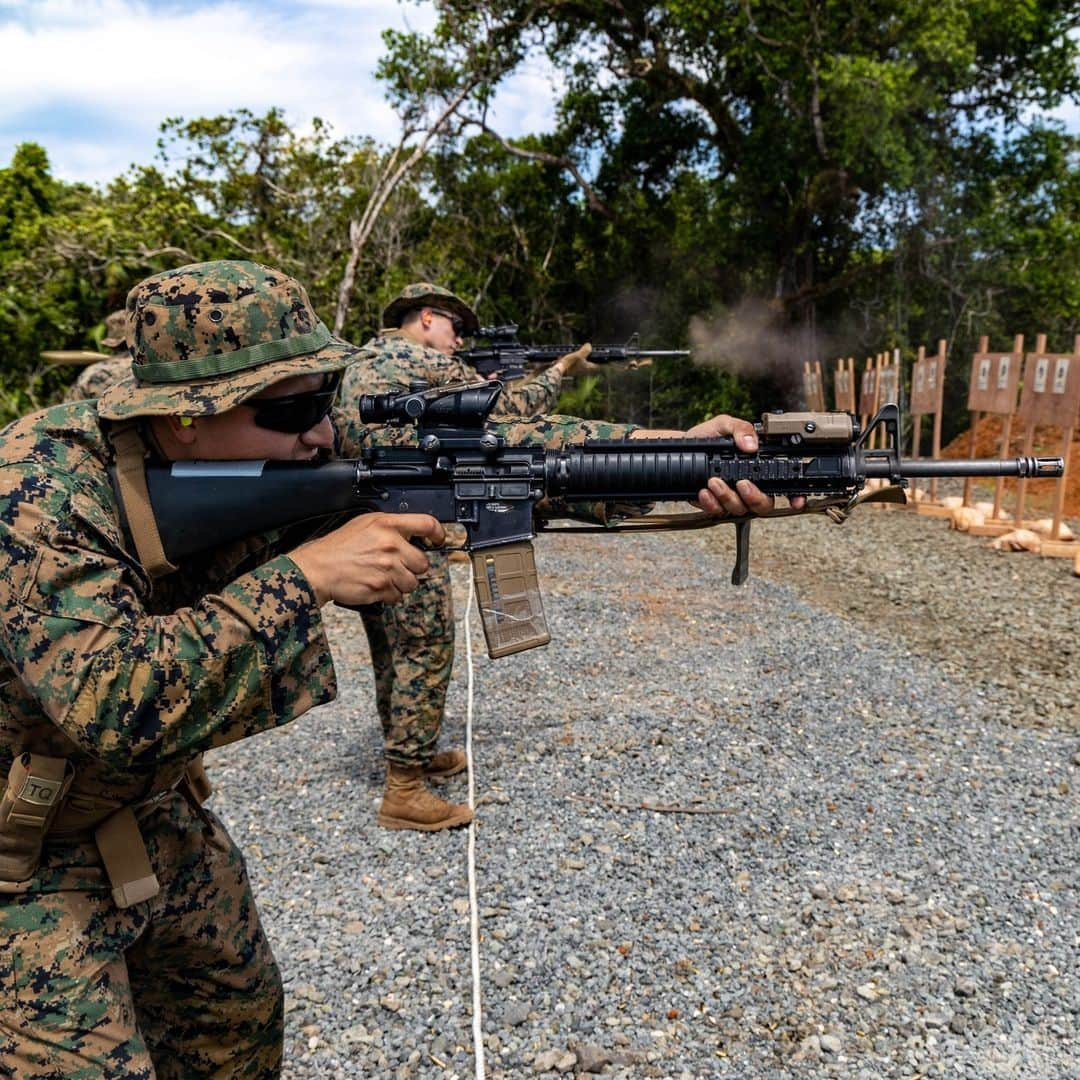 アメリカ海兵隊さんのインスタグラム写真 - (アメリカ海兵隊Instagram)「Core Competency   #Marines with Task Force Koa Moana 23 practice marksmanship at the Joint Range Complex in Ngatpang, Palau, Sept. 22.  Task Force Koa Moana 23, composed of U.S. Marines and #Sailors from @i_mef_Marines, deployed to the Indo-Pacific to strengthen relationships with Pacific Island partners through bilateral and multilateral security cooperation and community engagements.   📷 (U.S. Marine Corps photo by Staff Sgt. Courtney G. White)  #USMC #SemperFi #MarineCombatArms」9月30日 22時00分 - marines