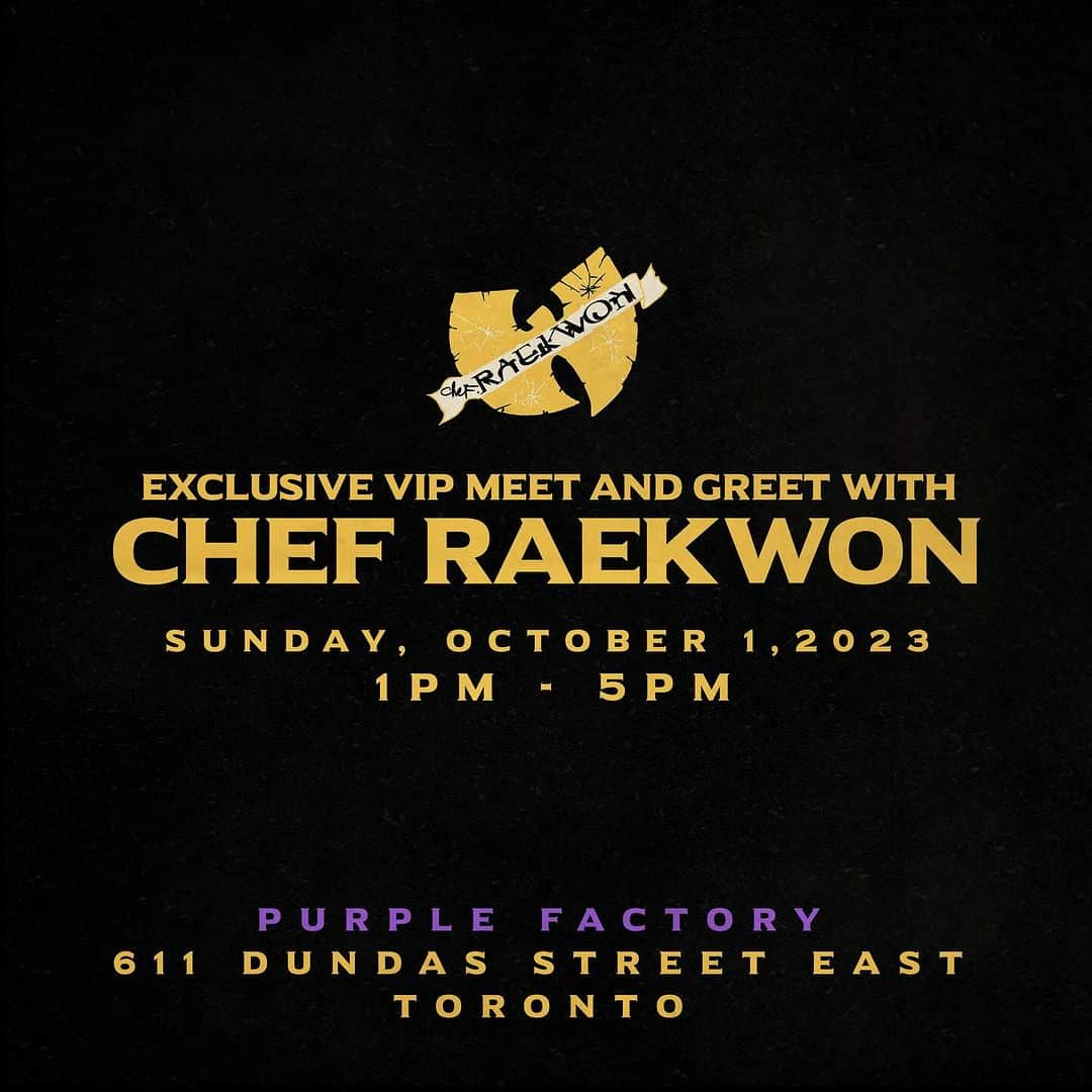 レイクウォンのインスタグラム：「‼️Exclusive VIP Meet & Greet at my store  @611purplefactory in Toronto, Canada | This Sunday , Oct 1st | dm @611purplefactory for tickets ‼️」