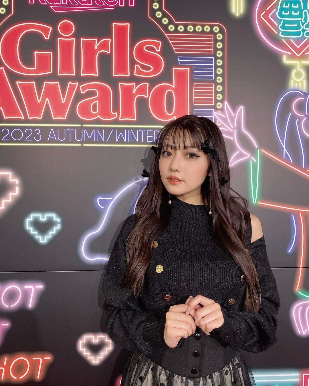 高橋かののインスタグラム：「GirlsAward2023A/Wありがとうございました🤍 みなさんからたくさん刺激をもらえた一日でした✧︎*。 #girlsaward」