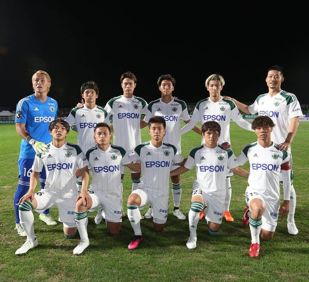 のインスタグラム：「2023.9.30 Meiji Yasuda J3 League Matchweek 29 Hachinohe 1-2 Matsumoto #松本山雅fc #matsumotoyamaga #yamaga #onesoul」