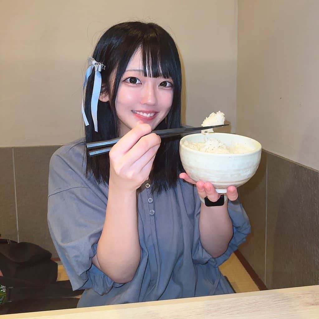 池田杏菜さんのインスタグラム写真 - (池田杏菜Instagram)「🍚🩵🍚🩵🍚  やっぱり白米が一番好きダ  .  #ご飯食べう時は大盛りだヨ #げんきもりもり池ちゃんだヨ  . . .」9月30日 22時44分 - ikestagram_o00