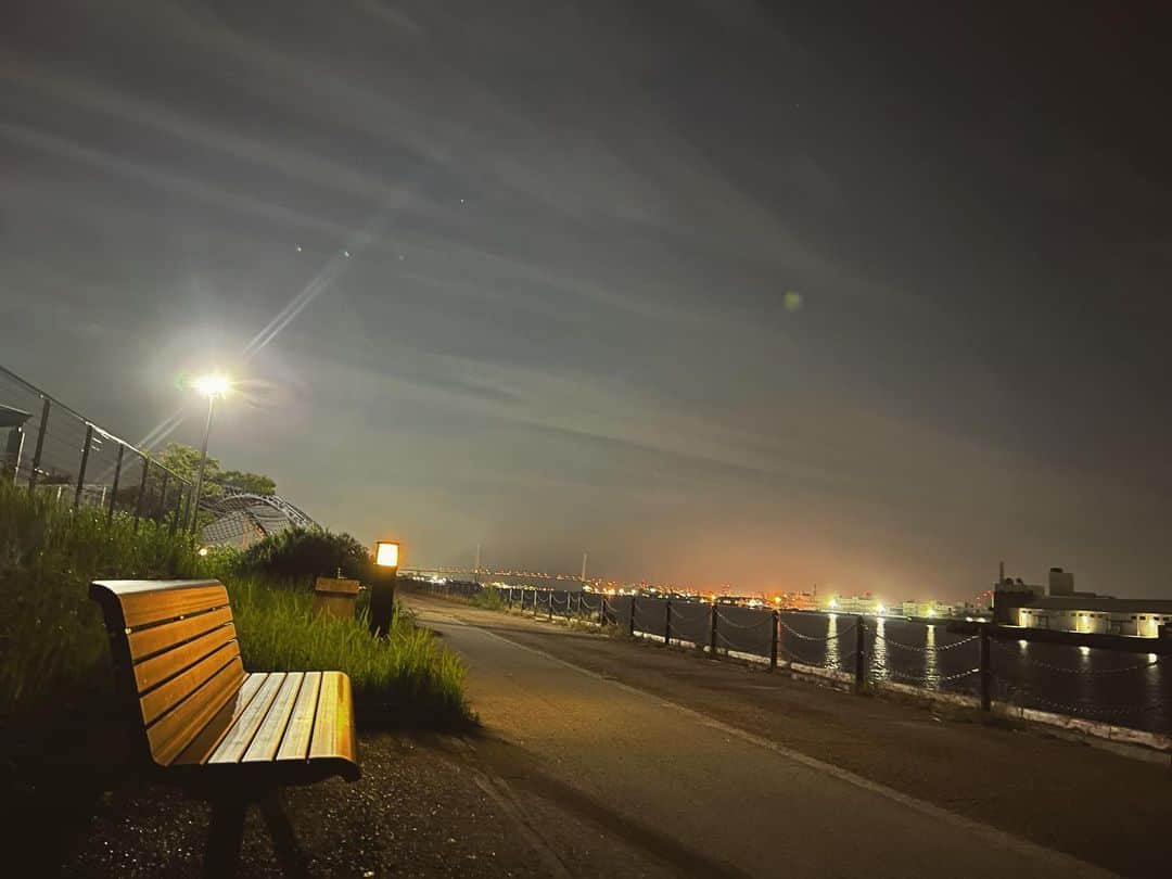 坂井翔さんのインスタグラム写真 - (坂井翔Instagram)「夜の名古屋港涼しくて好きだ」9月30日 22時44分 - shiyou0606