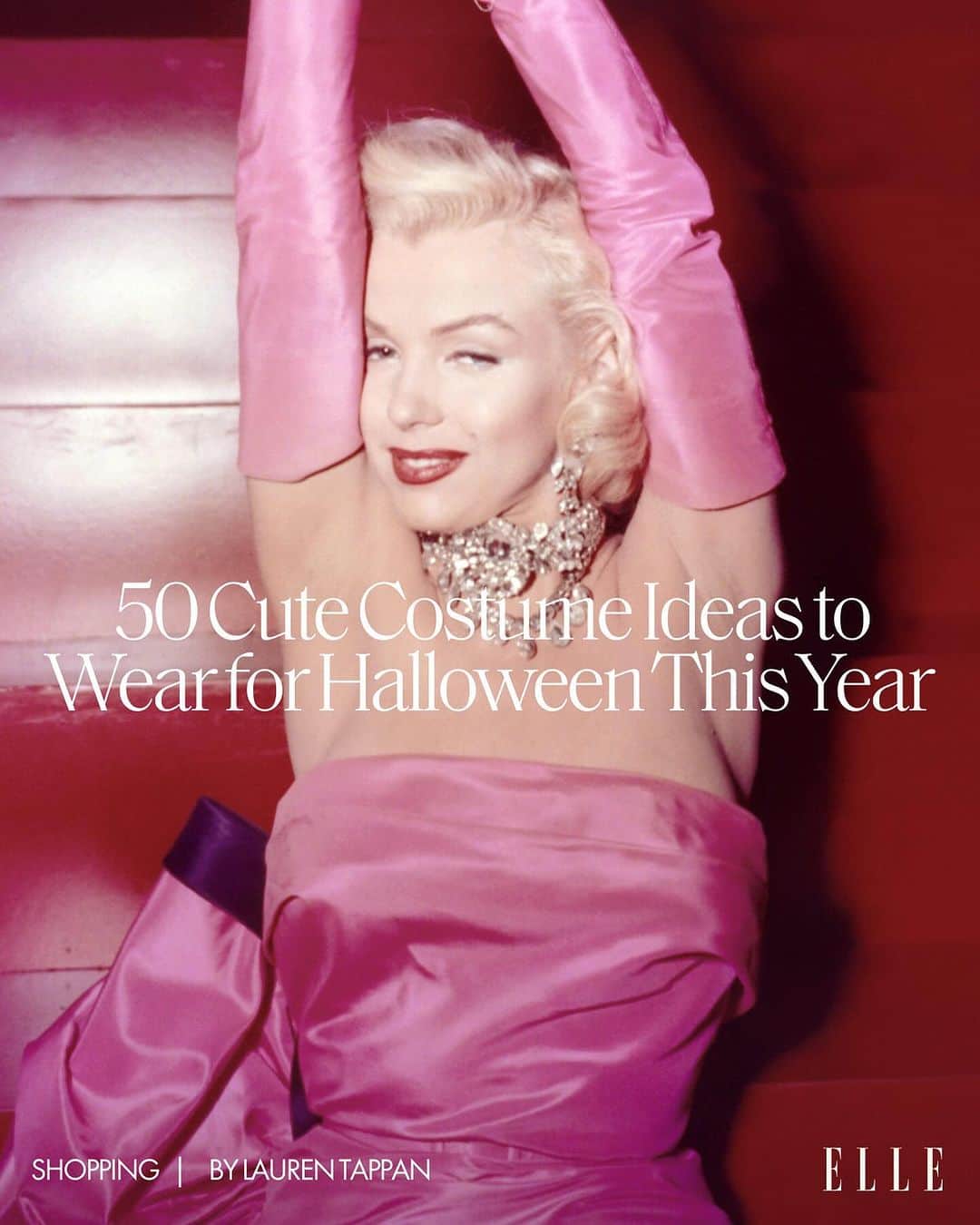 ELLE Magazineのインスタグラム：「It’s that time of year again. 🎃 From iconic movies to celebrity ensembles, we’ve got the best Halloween costume ideas at the link in bio.」