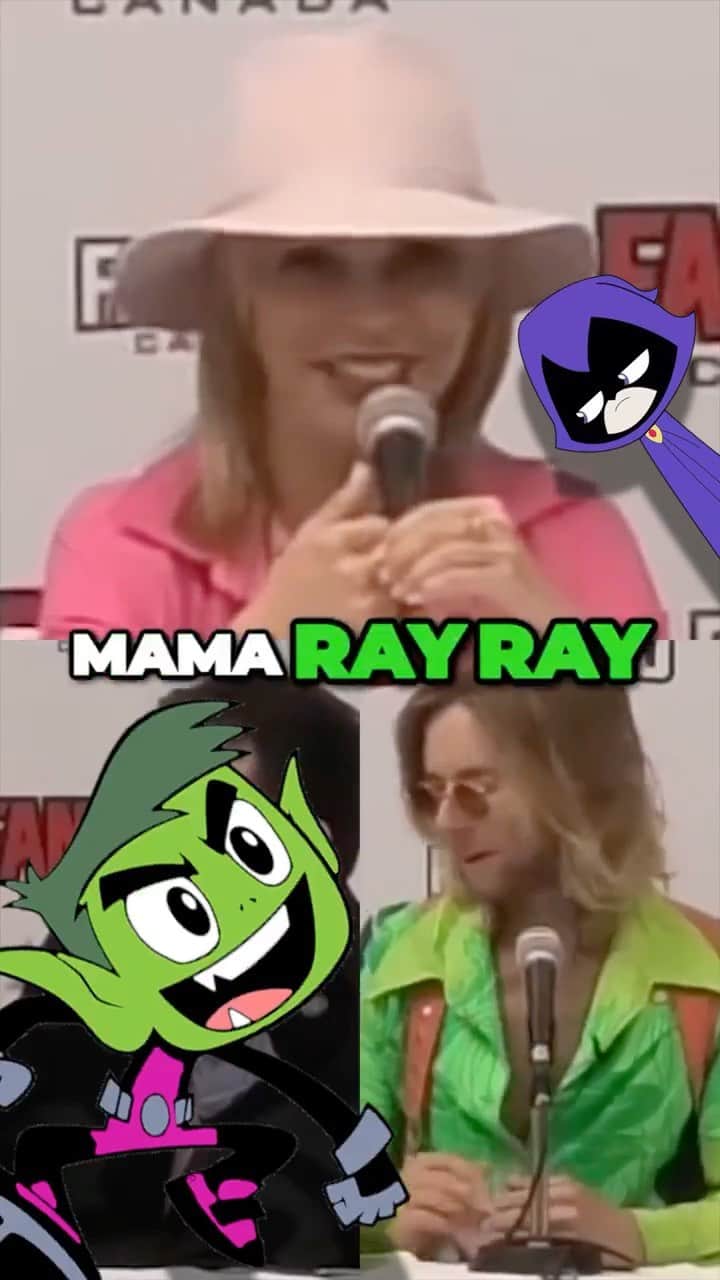 グレッグ・サイプスのインスタグラム：「Me and Mama Tara answering fan questions 💚💜 Check out @TheShipItShow @Tarastrong #teentitans #beastboy #raven #bbrae #shipping #voiceacting #teentitansgo #mylittlepony #mlp」