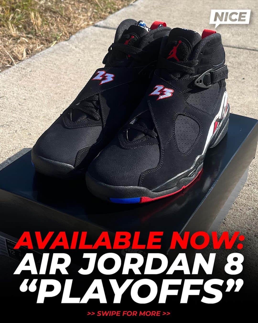 Nice Kicksさんのインスタグラム写真 - (Nice KicksInstagram)「The Air Jordan 8 “Playoffs” has officially returned for the first time since 2013 and you can cop an authentic pair right now through @ebay backed by Authenticity Guarantee ✅ @ebaysneakers  LINK IN BIO to get your pair today! 🔗 #ebaysneakers #AuthenticityGuarantee #ebaypartner」9月30日 23時20分 - nicekicks