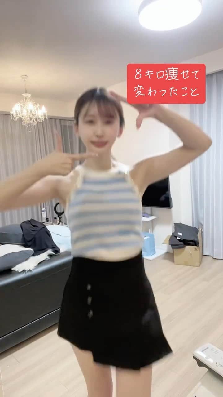 はなのインスタグラム：「加工途中無加工なんの耐えれんwww 元地下アイドルが汗だくで踊ってみた☝️🤣#美少女無罪♡パイレーツ #宝鈴マリン #踊ってみた#ダイエット #体重公開 #ダイエッター」