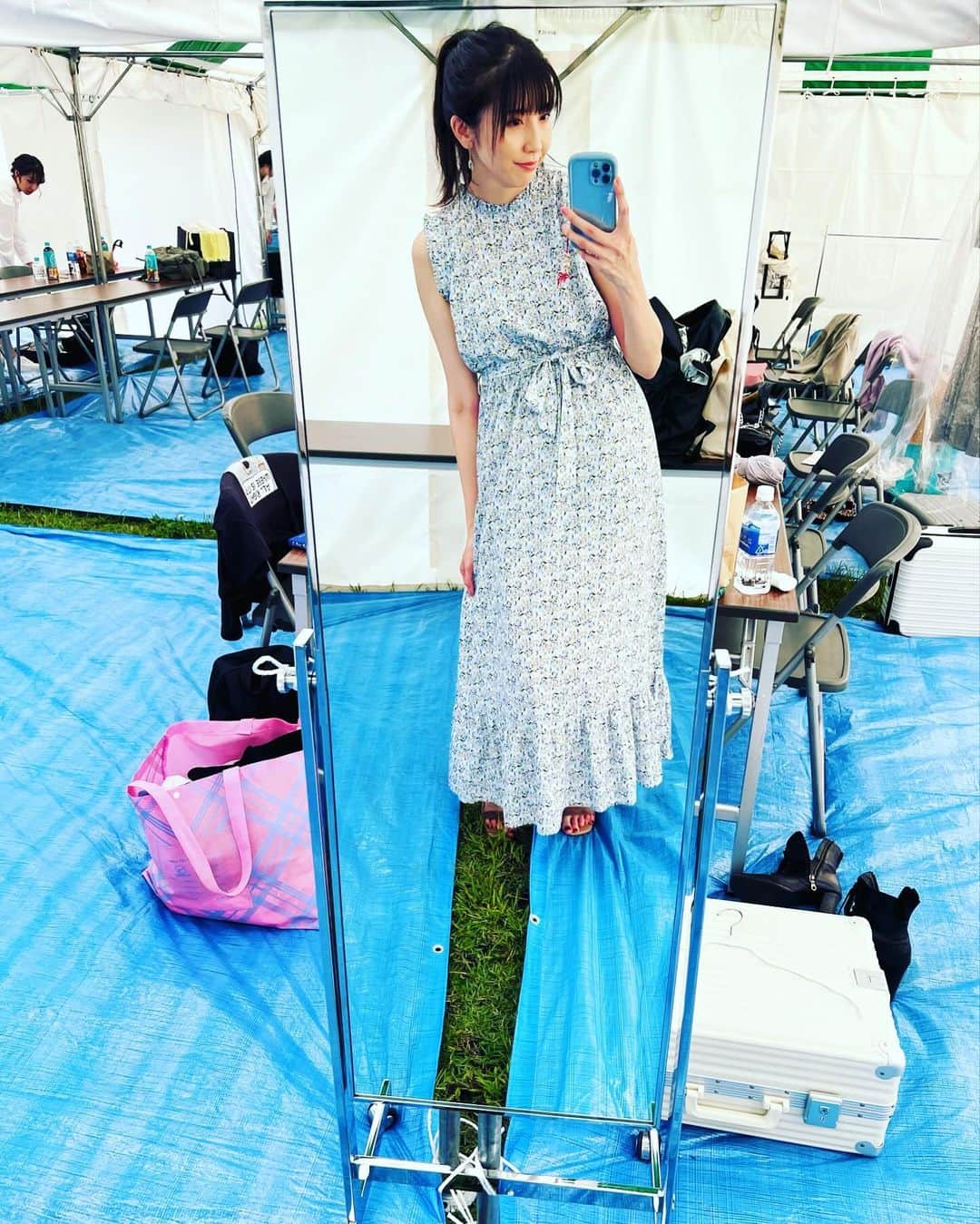 足立玲菜のインスタグラム：「今日はヨドバシカメラ撮影会参加してくださってありがとうございました😊  コロナもあり4年ぶりの開催で、久々に顔を合わせる機会をいただけて本当に良かったです✨  カメラやめたのに、私が出るからと買い直してくださった方もいらっしゃって本当にありがたいです🥹また名古屋や大阪、更には岩手からと遠方からありがとうございました😊  今日は色んな筋肉使って無事に筋肉痛です🤣笑  帰宅してメイク取ってスッキリスッキリ✨ 顔が一気に薄くなりました🤭笑 しかし、コンタクトしてたのでメイク目が真っ赤〜👀今日は早めに寝ます😴  今日はぐっすり寝れそうです☺️ おやすみなさい⭐  . . . #撮影会　#撮影会モデル  #ヨドバシカメラ撮影会 #大撮影会  #昭和記念公園 #おやすみなさい」