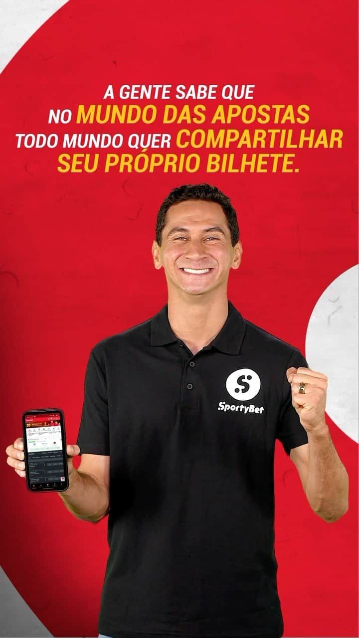 ガンソのインスタグラム：「Fala pessoal, tudo bem? A SportyBet trouxe uma nova funcionalidade para você poder apostar e se divertir.   O “Clonar Apostas” chegou para ficar! Agora você pode copiar a aposta do seu amigo utilizando o código do ticket dele. 💪🏽🚀   Não perca tempo, clone a aposta do seu amigo ou do seu tipster favorito e comece a ganhar na sportybet.com 🏆🤑   #ClonarApostas #sportybet」