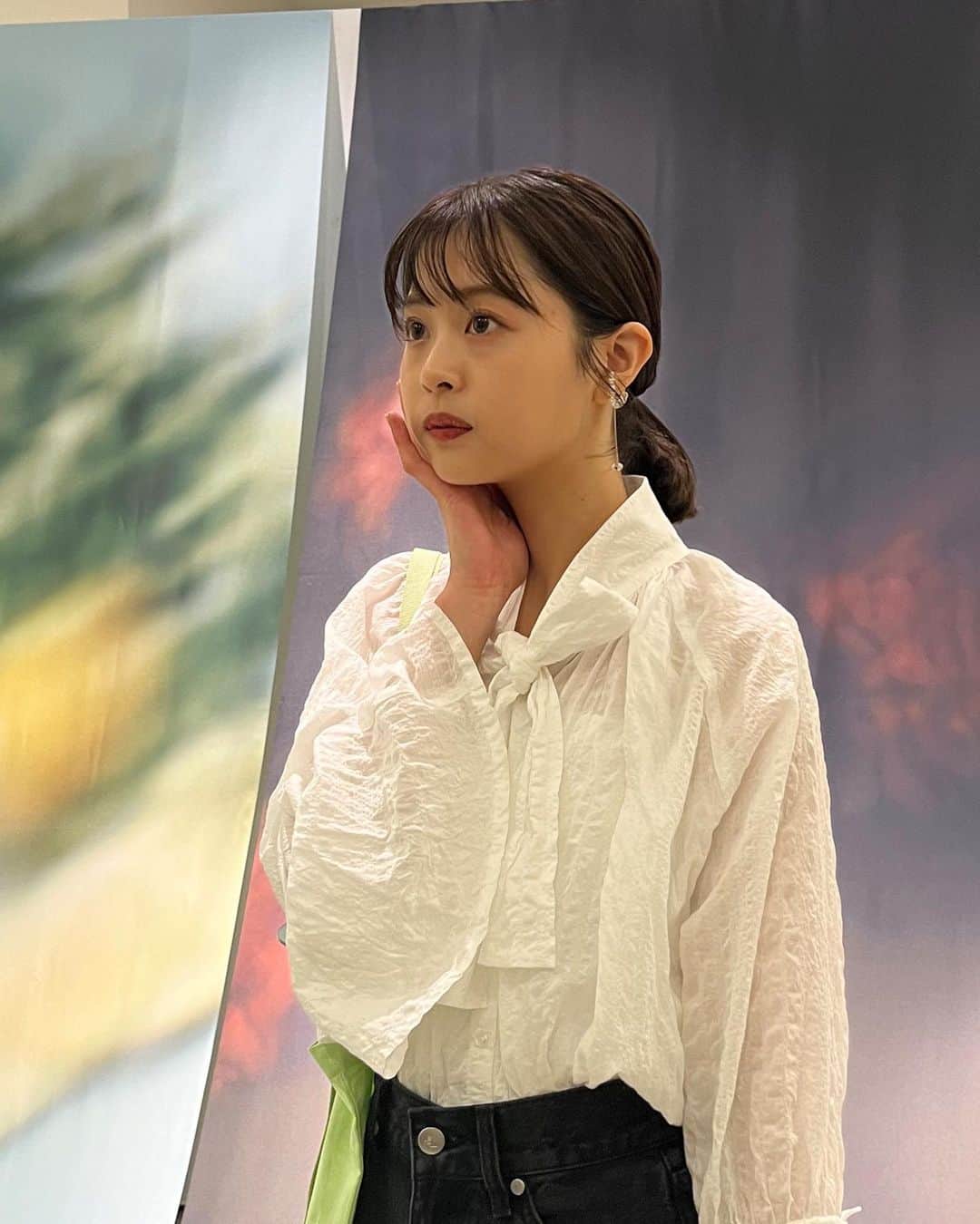 鈴原ゆりあのインスタグラム：「にこっ」