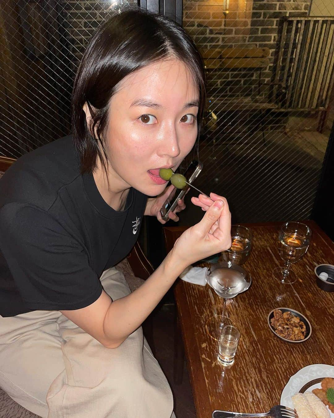 アン・ミナさんのインスタグラム写真 - (アン・ミナInstagram)「🌝🍸」10月1日 1時02分 - mina_an_and_only