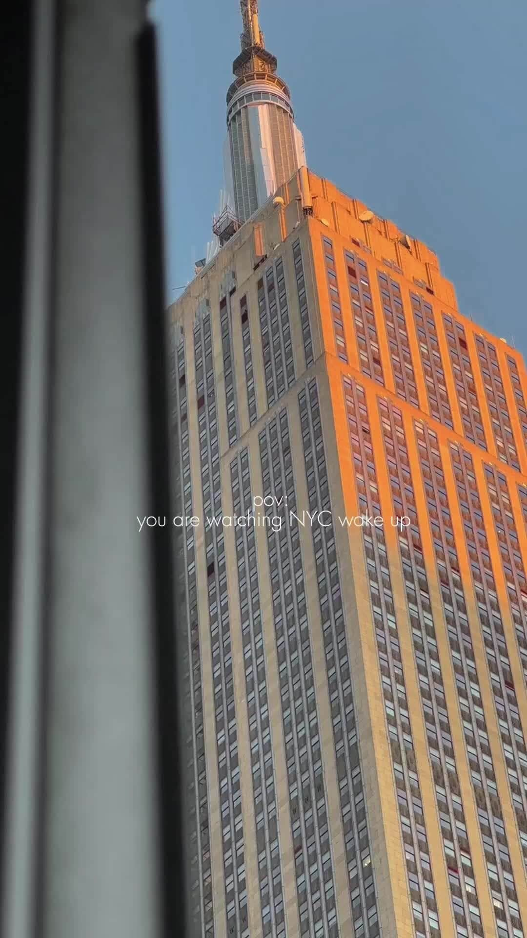 Empire State Buildingのインスタグラム：「Welcome to New York」