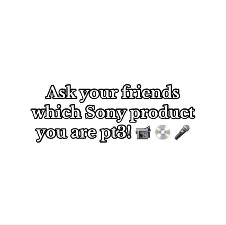 sonyのインスタグラム