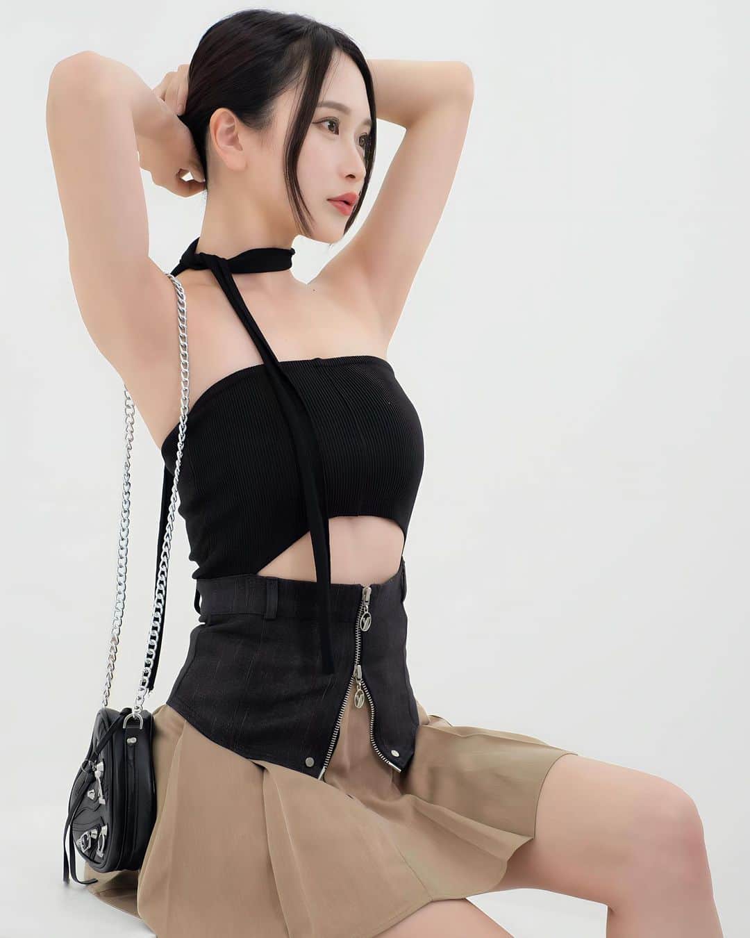 福江菜々華のインスタグラム：「🖤」
