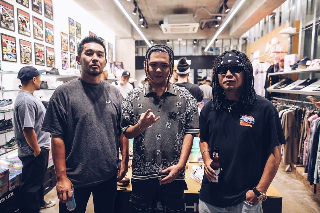 DJ PMXさんのインスタグラム写真 - (DJ PMXInstagram)「. SKECHERS×SNOOP DOGG Collaboration Collection  POP UP SHOPへ  #lafayette #tokyo #locohama」10月1日 12時21分 - djpmx_locohama