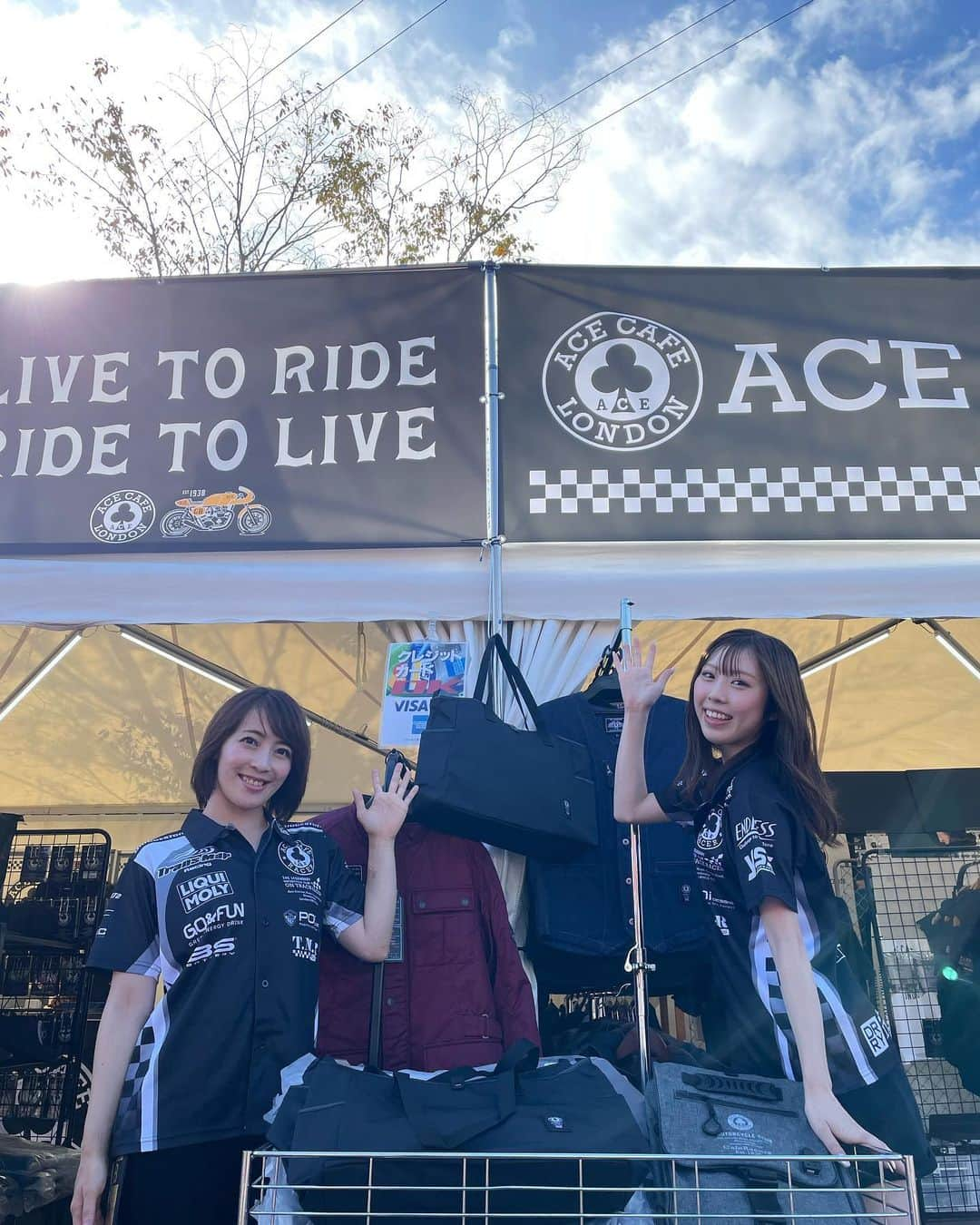 榎本セナのインスタグラム：「MotoGP決勝日  ACECAFE＆RossoStyleLabブースは 昨日からこうきくんが加わりました😎  TransMapRacingのライダー ルナちゃんも今日から遊びに来てくれます😎  皆様遊びに来てくださいね🩷  ⠀   #naturalmakeup #makeup #model #モデル #いいねした人で気になった人フォロー #Japan  #撮影モデル #被写体 #goodmorning  #portrait #photography #ポートレートモデル #ファインダー越しの私の世界 #hairstyle  #清楚系女子 #写真好きな人と繋がりたい  #beauty#いいね返し #萌え #くびれ #motogp #モビリティリゾートもてぎ #もてぎ #モータースポーツ#motorsport#バイク女子 #バイク女子と繋がりたい #バイク」