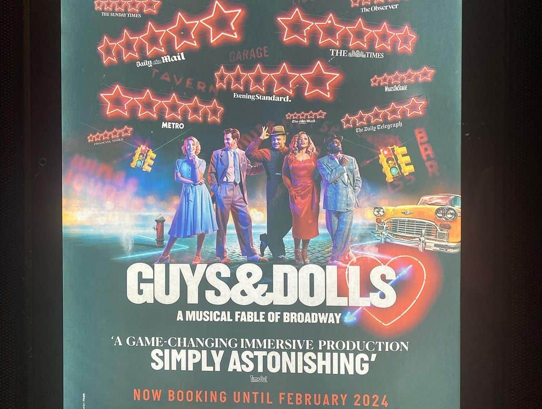 里村明衣子さんのインスタグラム写真 - (里村明衣子Instagram)「Finally, I can see @marishawallace 😍✊ I've always wanted to see her‼️#GuysandDolls #londonmusical #musical #London」10月1日 7時19分 - meiko_satomura